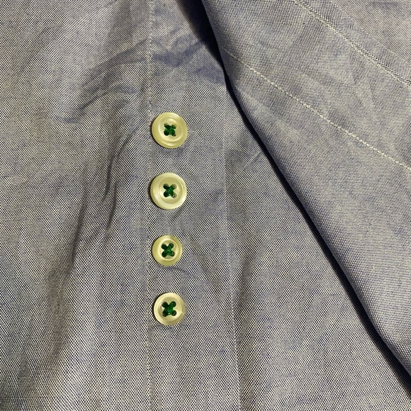 Vintage Tommy Hilfiger Blue Relaxed Fit Casual Shirt - Picture 11 of 12